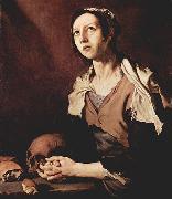 Jose de Ribera Hl. Maria von agypten oil